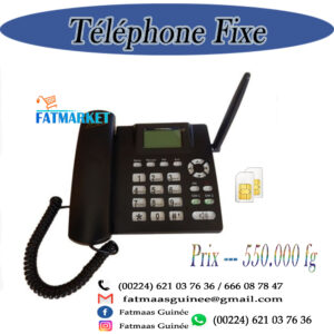 TELEPHONE FIXE RECHARGEABLE